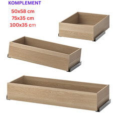 IKEA KOMPLEMENT White Stained