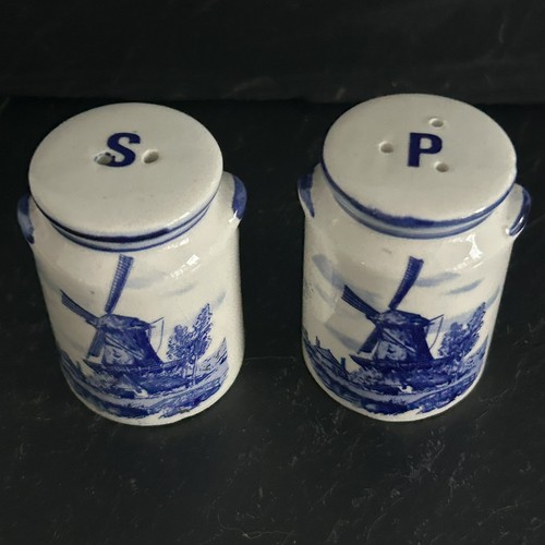 Vintage delft blue - vintage, salt