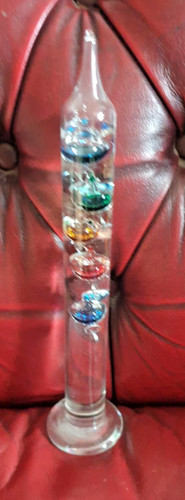 Vintage galileo thermometer - galileo,