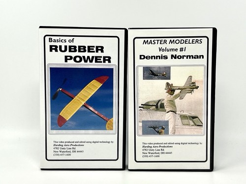 Model airplanes vhs - model, master