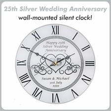 Unique Personalised 25th