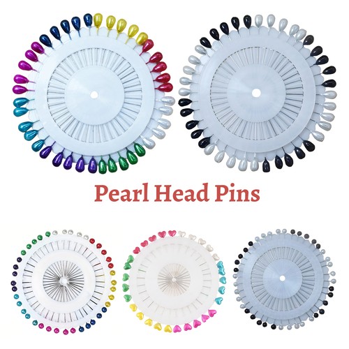Extra long pearl head - head, pins