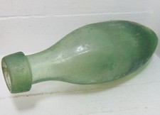 Early "Chisel" Lipped Hamilton Soda Water Bottle (Unembossed) c1850+