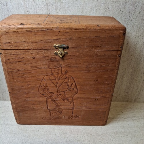 Indian cedar wood - cigar, box