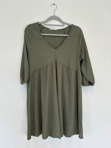 Primark khaki green crinkle - primark,
