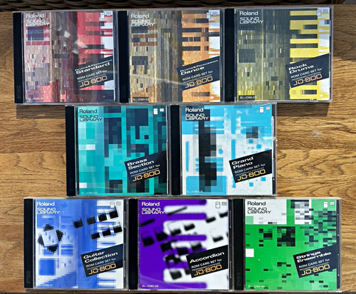 Roland 800 sound library - roland, jd-800