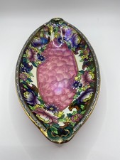 Maling dark Peony oval bowl number 6027