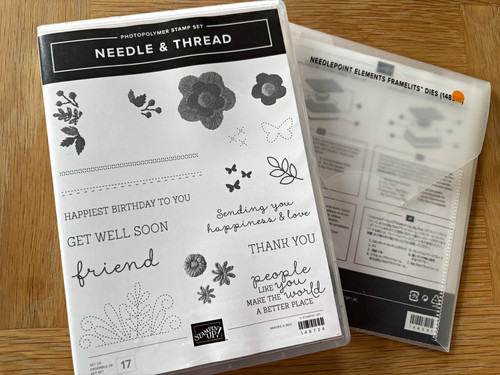 Stampin needle thread - up!, &