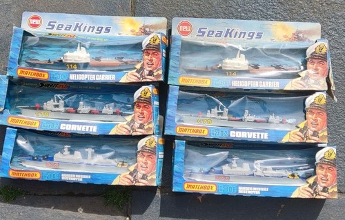 Vintage matchbox sea kings - matchbox,
