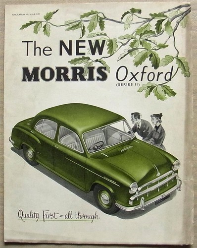 Morris oxford series car - oxford,