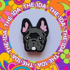 SUPER CUTE - Charms For Crocs / Shoes - BABY French Bulldog Puppy - 3D - PRETTY