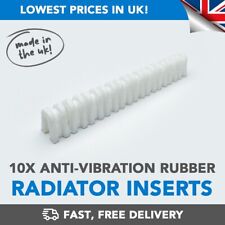 10 x Radiator Bracket Anti-Vibration Packers Inserts (Rubber) - UK