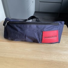 Calvin Klein Jeans CK Bumbag Cross Body Bag Unisex Navy Blue Adjustable Festival