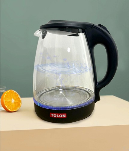 Glass electric water kettle - glass,