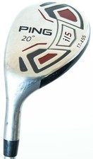 USED LH LEFT HANDED PING i15 17-4SS  20° HYBRID WOOD 20 DEGREE DEGREES LOFT