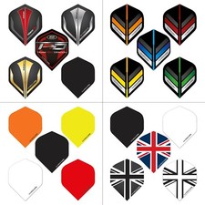 Hardcore™ Assorted Dart Flights Selection Packs Extra Thick x15 Standard Shape