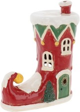 Village Pottery Elf Boot