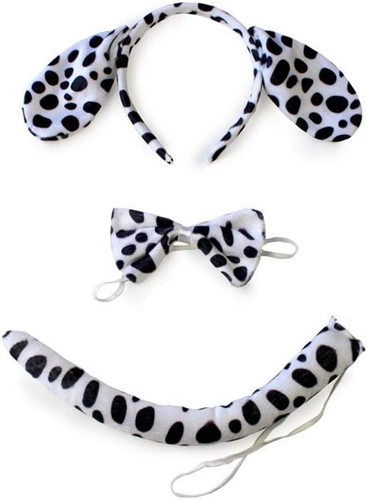 Dalmatian ears tail - &, costume