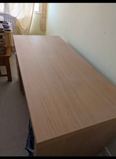 IKEA 140 X 65cm Malm Desk - Oak Veneer