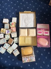 Vintage lots Boots , BRONNLEY vanity Bath set Soap and Bath cubes