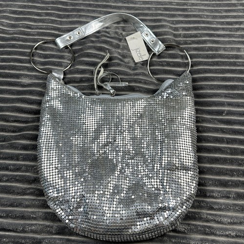 Jizelle silver metal mesh - jizelle,