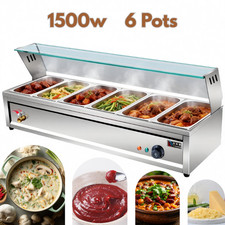 6 Pots Bain Marie Commercial