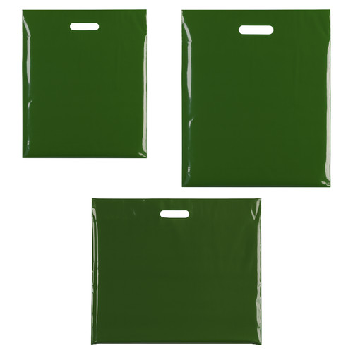 New harrods green plastic - new,