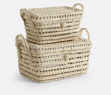 Redoute baskets rattan set - redoute,