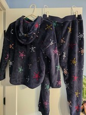 M&S Fleece Lounge Set Pajamas