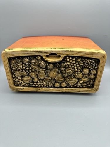 Vintage burnt orange - , bread