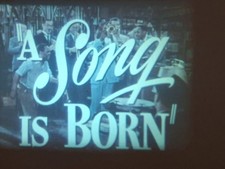 A SONG IS BORN 1948 TRAILER SUPER 8 COLOUR SOUND 50FT 8MM CINE FILM