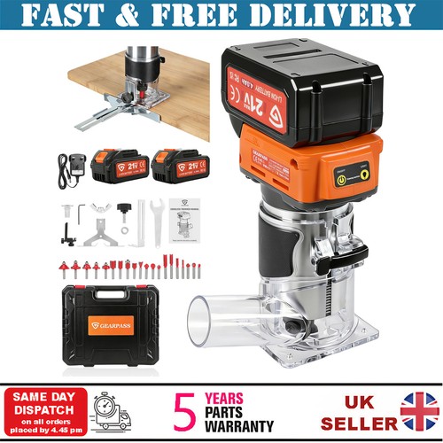 Cordless wood router tool - cordless,