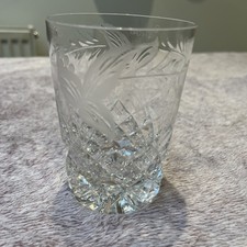 Vintage Cut and Etched Whisky
