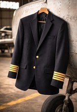 Vintage Airline Pilot Captain