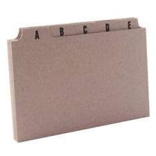 A-Z GUIDE CARDS INDEX CARDS -