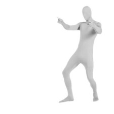Party Costume Invisible Morph Suit Adult Mens Womens Full Body Spandex Jumpsuits