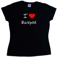 I Love Heart Blackpool Ladies