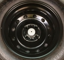 FIAT PANDA SPACE SAVER SPARE WHEEL & TYRE 16"+Jack & Spanner 2012 to 2021