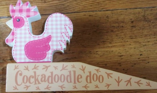 Wooden door stop wedge - door,
