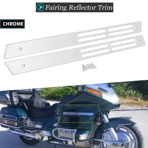 Chrome fairing reflector trim - fairing,