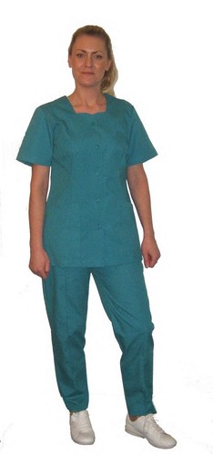 Teal ladies tunic - tunic, 22/24