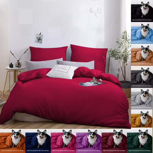 Plain duvet cover - plain,