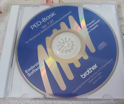 Brother ped basic embroidery - ped-basic,