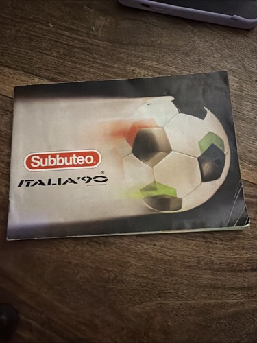 Subbuteo catalogue italia - catalogue, 90