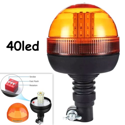 Rotating flashing amber - rotating,