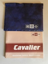Mk2 Vauxhall Cavalier Owners Manual In Original Wallet Dated March 1988