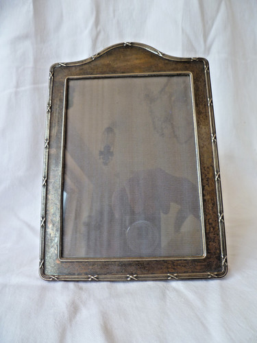 Vintage silver plated photo - plated,