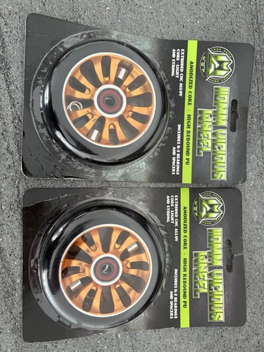 Pair stunt scooter wheels - scooter,