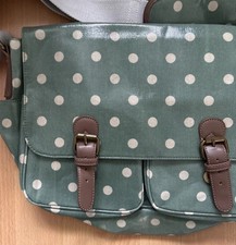 Spotty Satchel Bag Green NWT