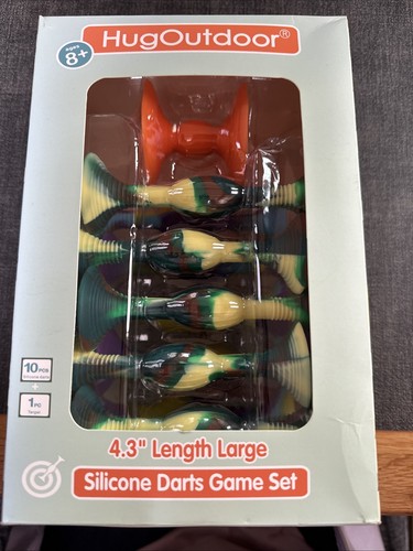 Hugoutdoor silicone darts - silicone, game
